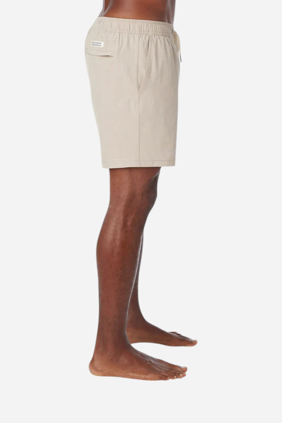 Fair Harbor One Short 6" (Lined) in Khaki – detail