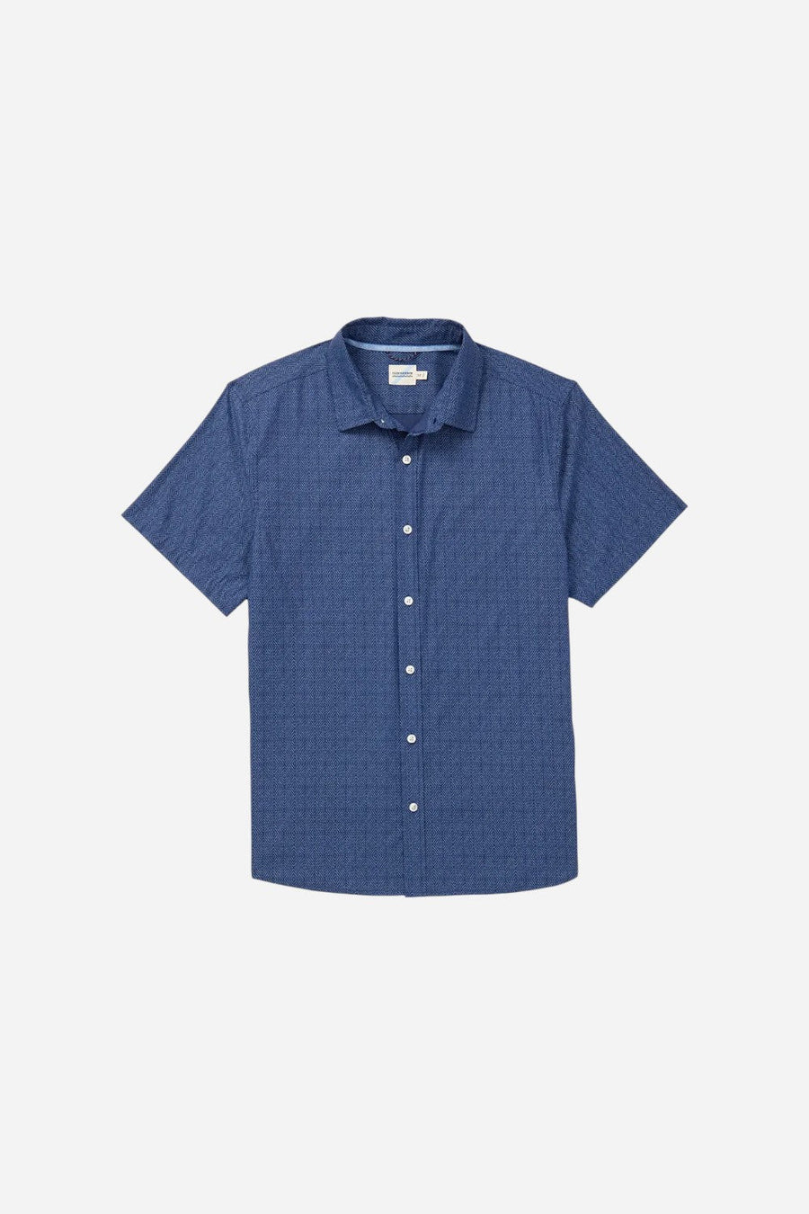 Fair Harbor Windward Shirt in Navy Shibori – front view