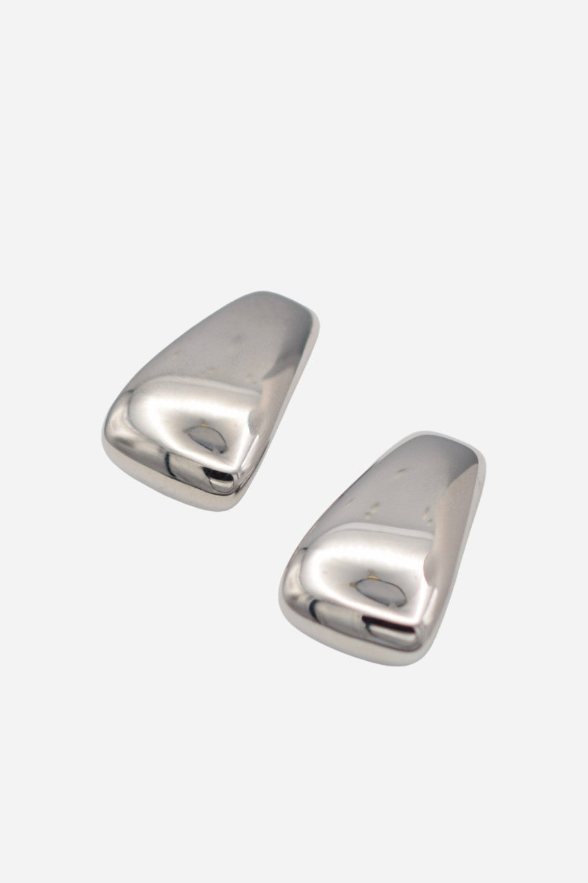 Farrah B A List Earrings Sterling Silver – front view