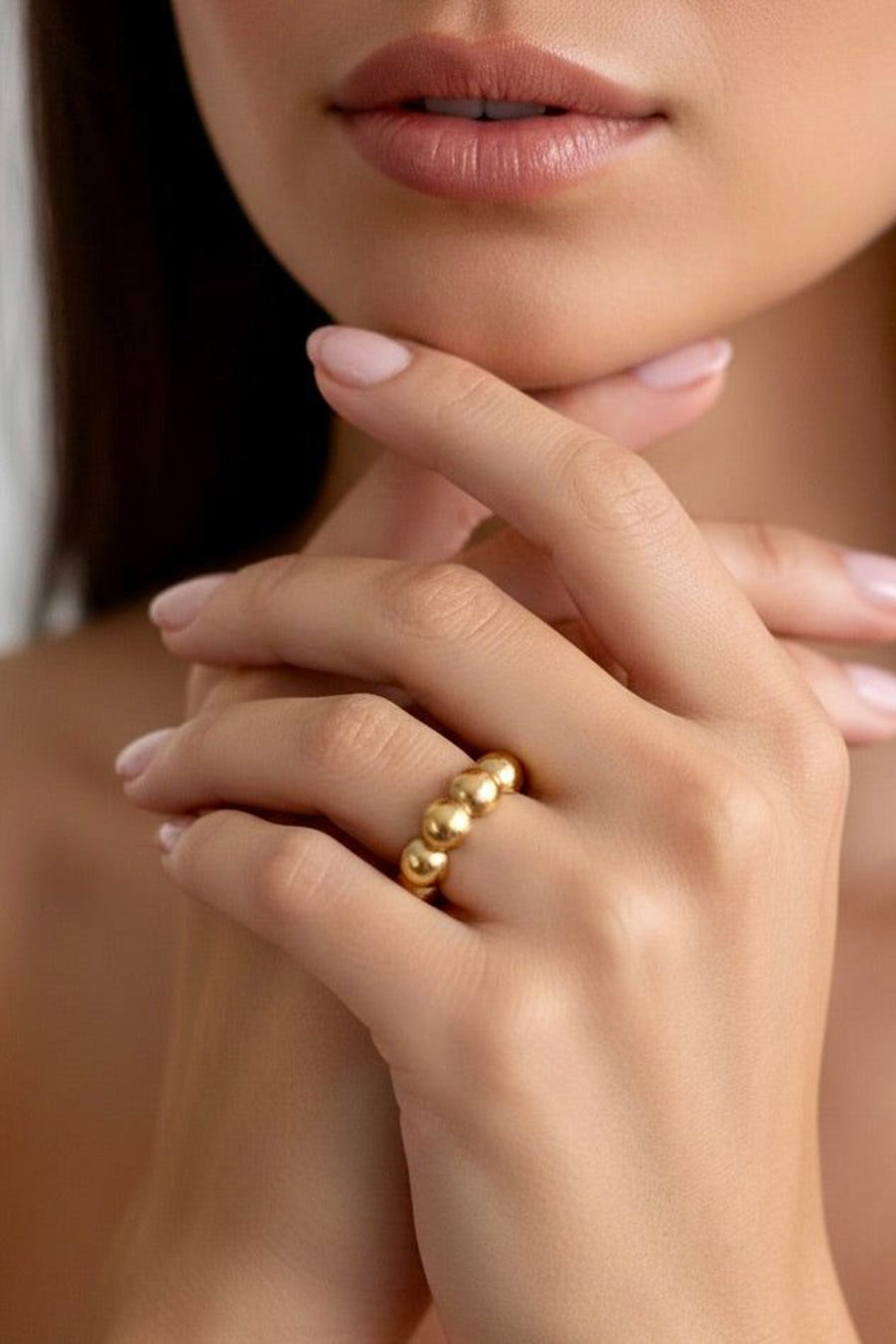 Farrah B All In Ring – back view