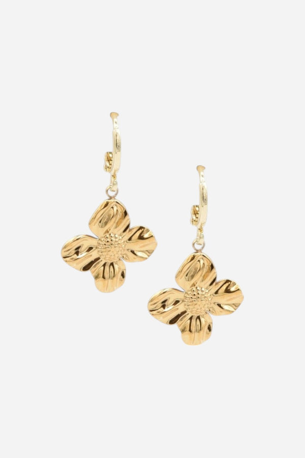 Farrah B Best Bud Huggie Hoop Earrings