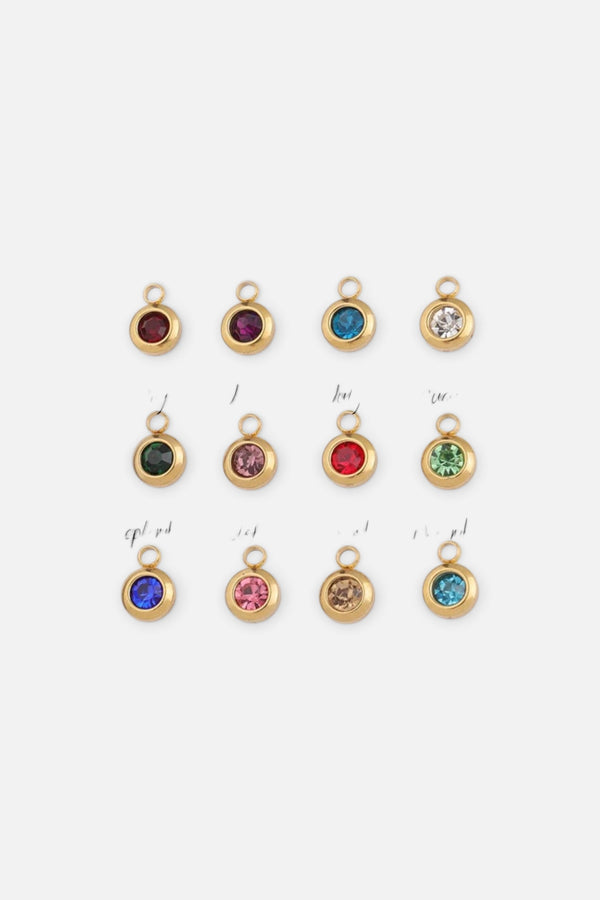 Farrah B Birthstone Charm April