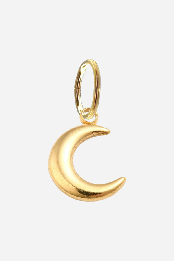 Farrah B Bubble Moon Charm Gold