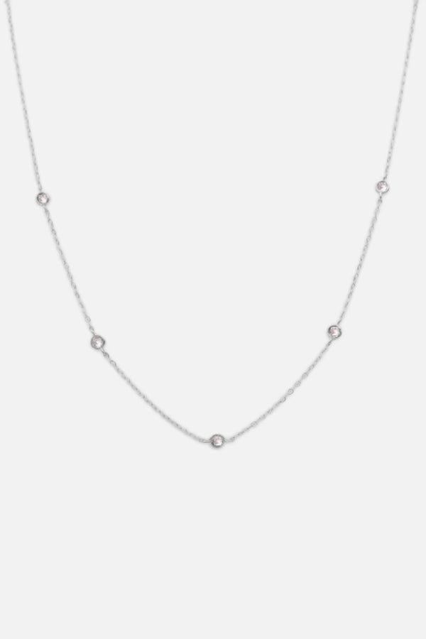 Farrah B Cavalier Necklace in Sterling Silver