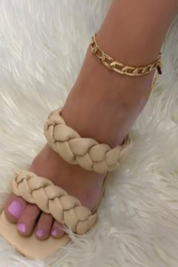 Farrah B Chained Anklet in Gold
