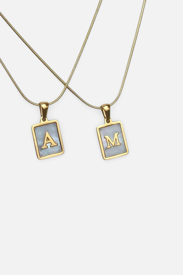 Farrah B Free Agent Initial Letter P in Gold