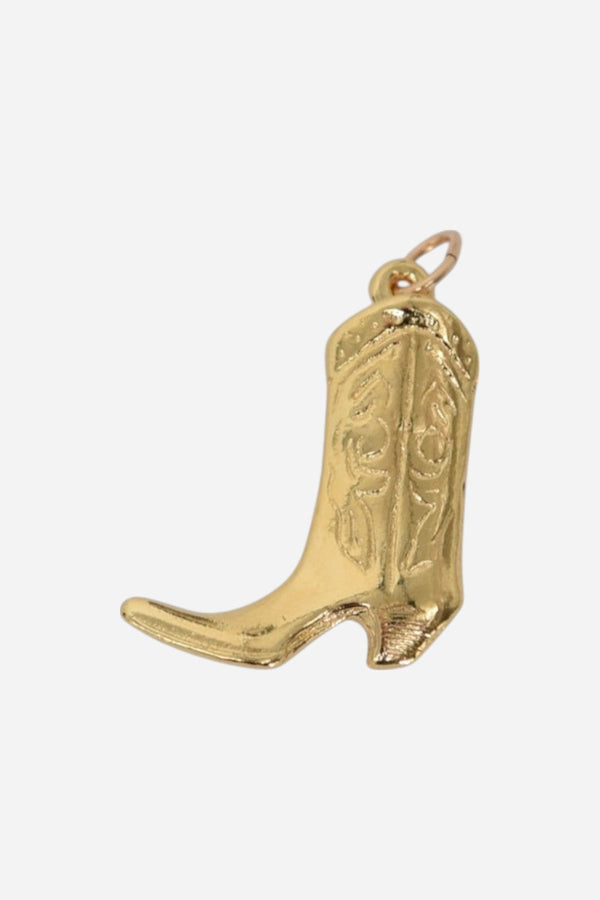 Farrah B Gold Boot Charm