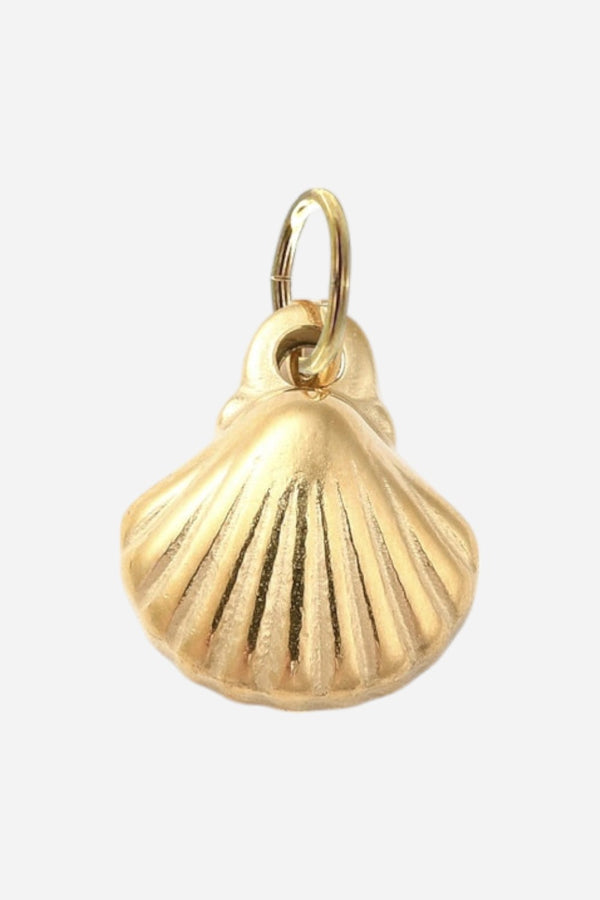 Farrah B Gold Shell Charm