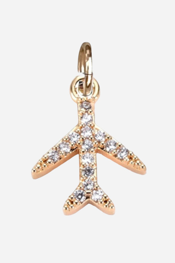 Farrah B Jet Setter Airplane Charm