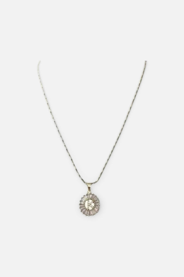 Farrah B. "K" Initial Necklace