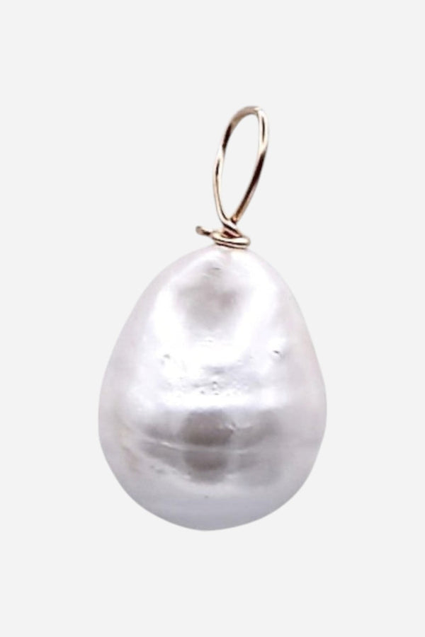 Farrah B Large Pearl Charm
