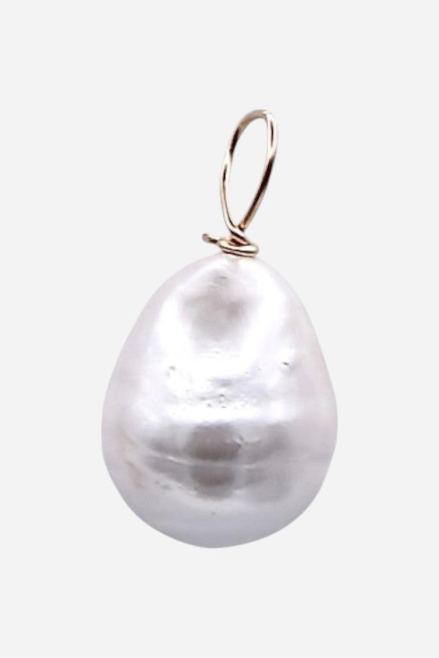 Farrah B Large Pearl Charm – front view