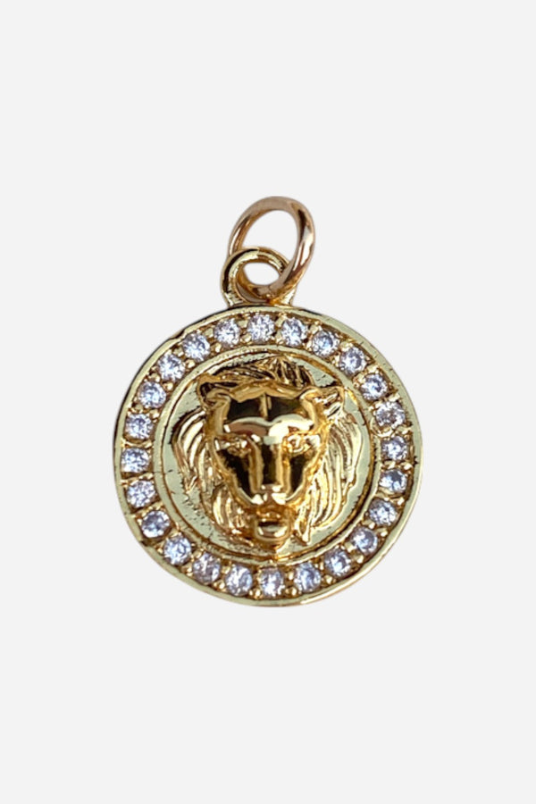 Farrah B Lion Head Charm