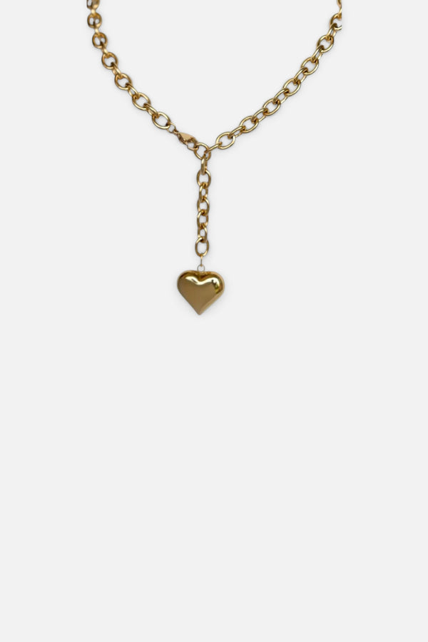 Farrah B Love Bomb Necklace in Gold