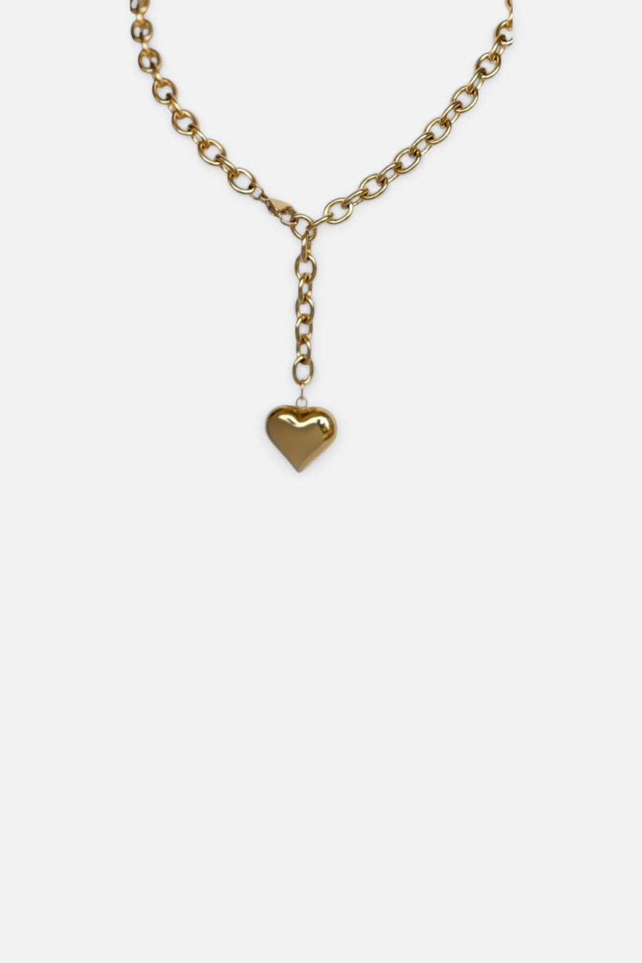 Farrah B Love Bomb Necklace in Gold – front view