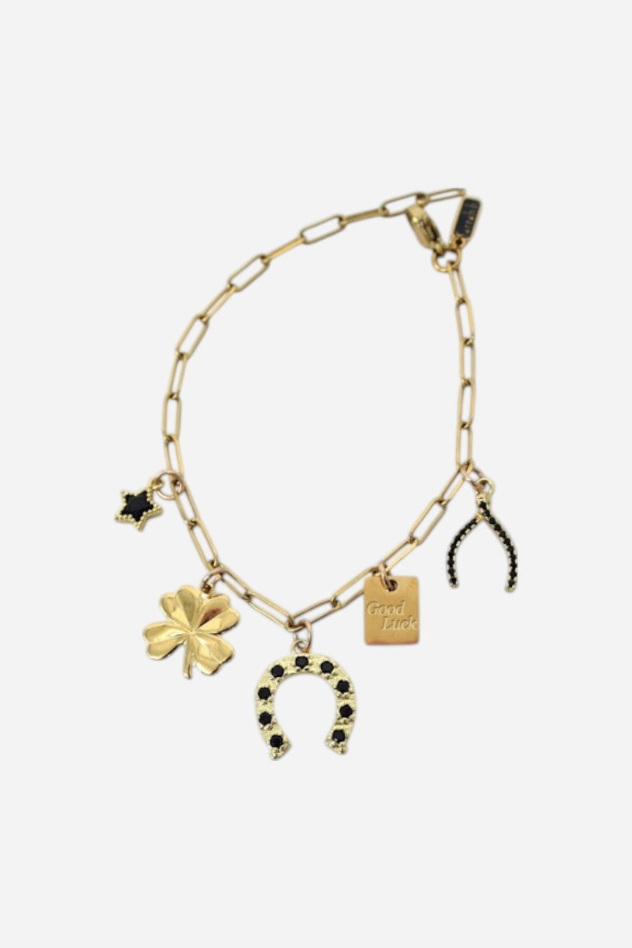 Farrah B Lucky Curio Charm Bracelet – front view