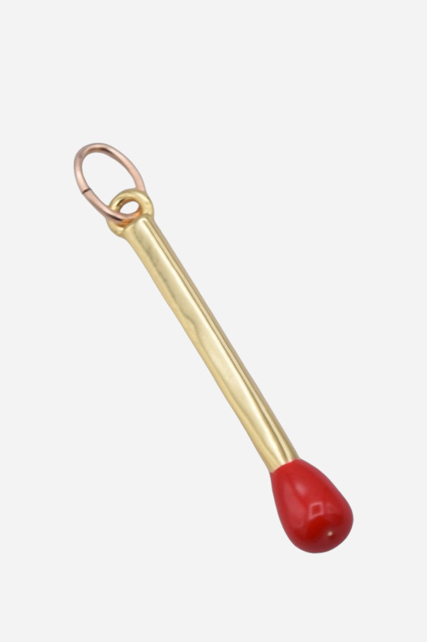 Farrah B Match Stick Charm Red – back view