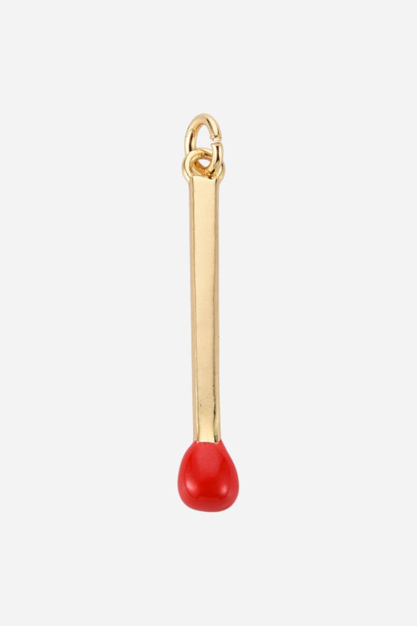 Farrah B Match Stick Charm Red