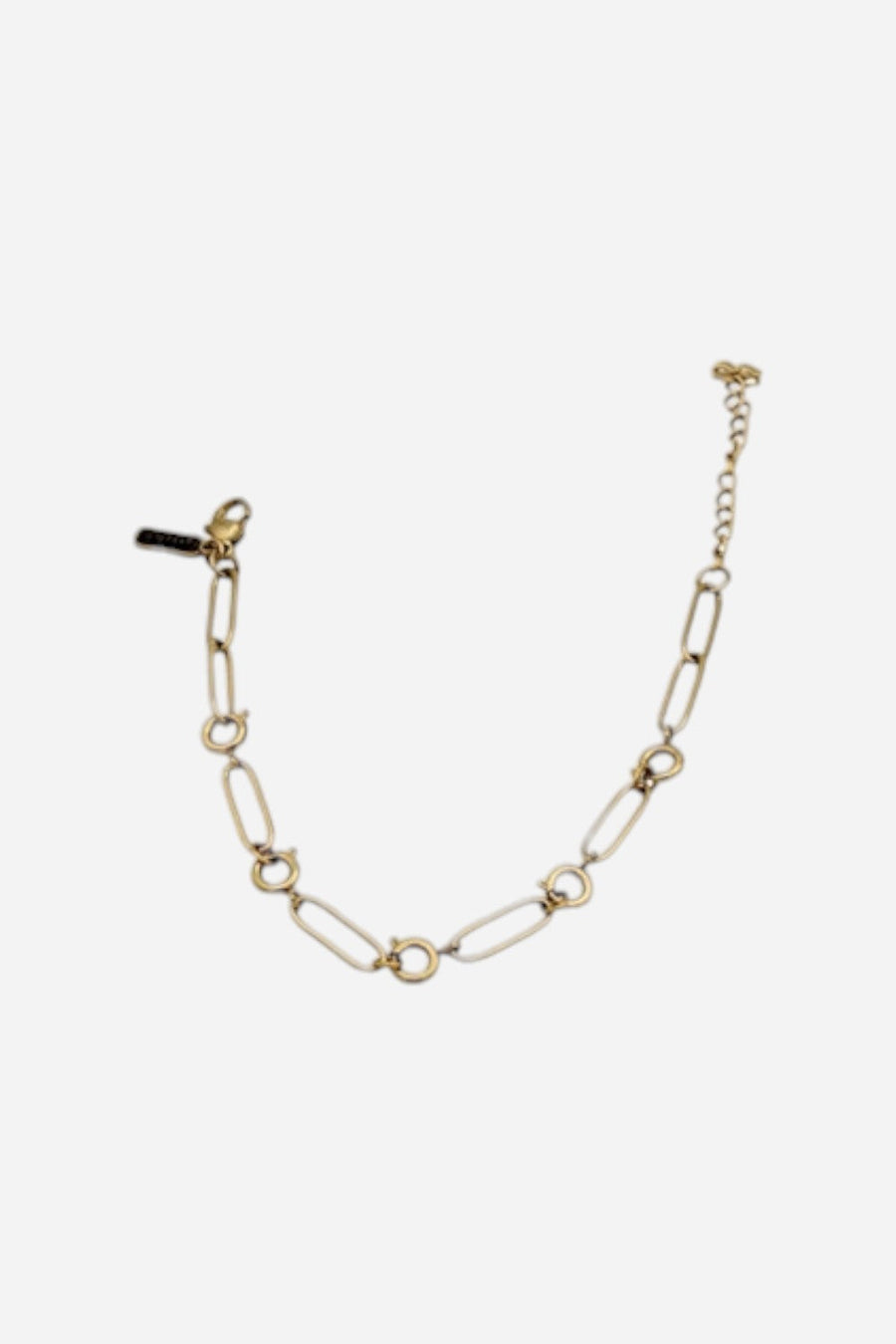 Farrah B Off The Hook Bracelet in Gold – front view