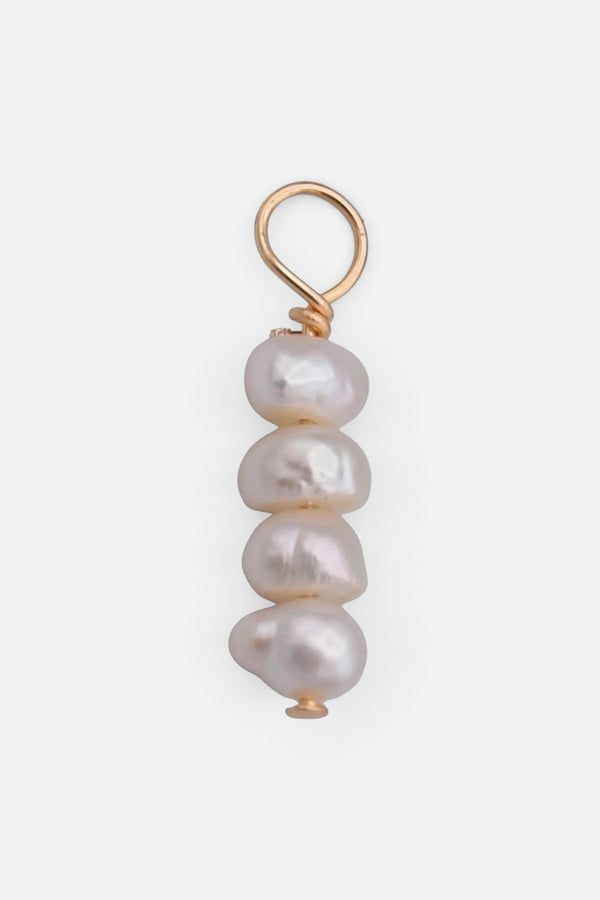 Farrah B Pearl Drop Charm