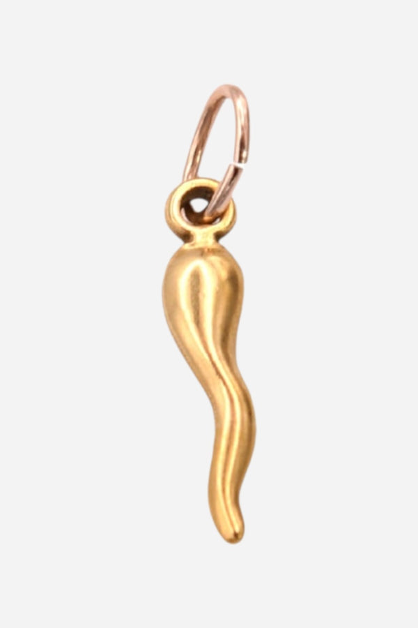 Farrah B Pepper Charm in Gold