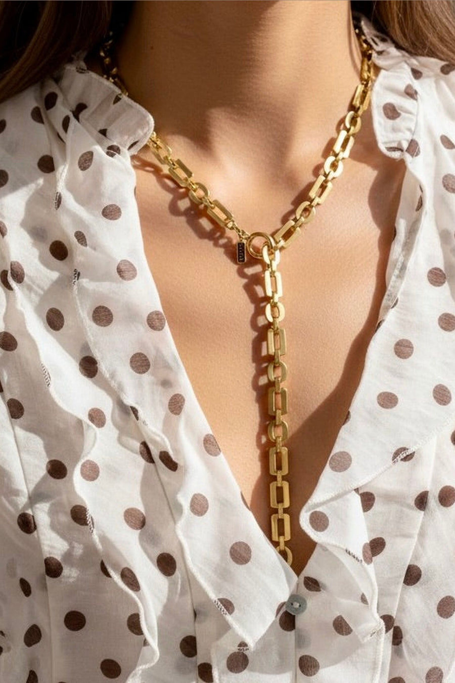 Farrah B Power Move Necklace – back view