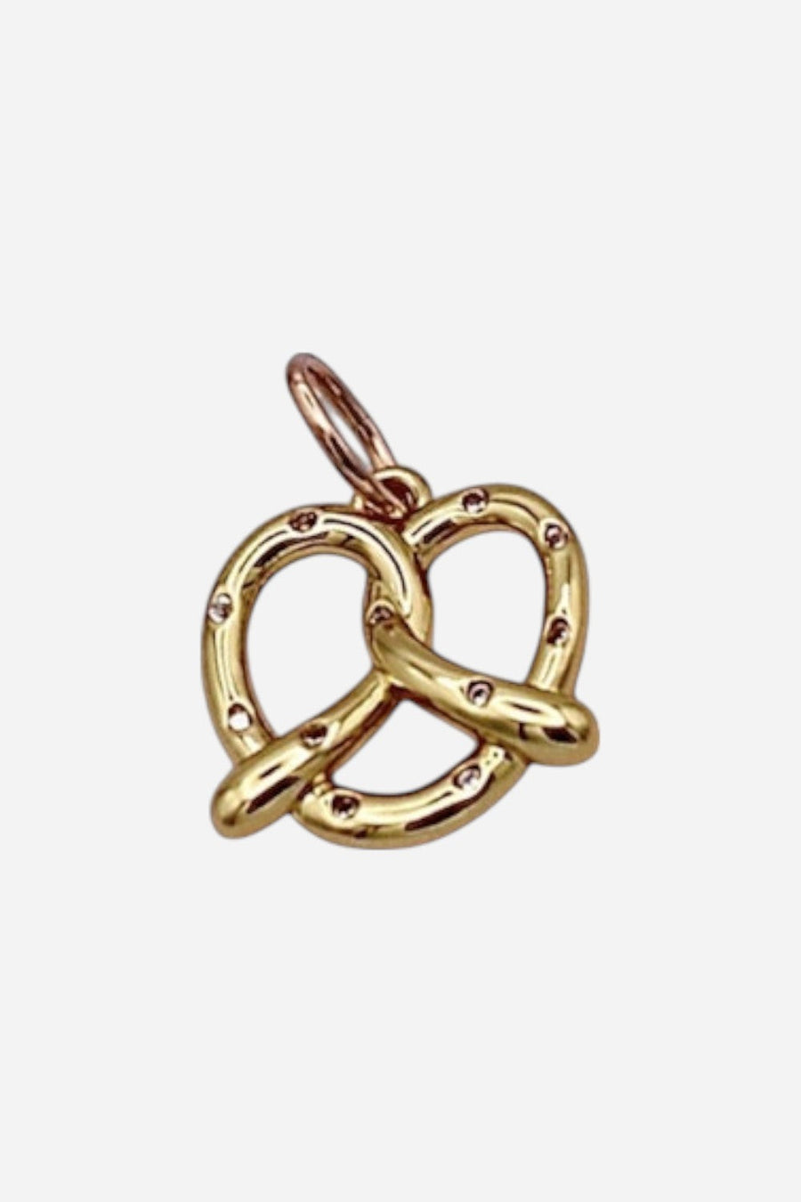 Farrah B Pretzel Charm – front view