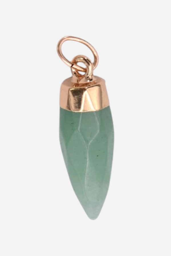 Farrah B Quartz Charm - Green