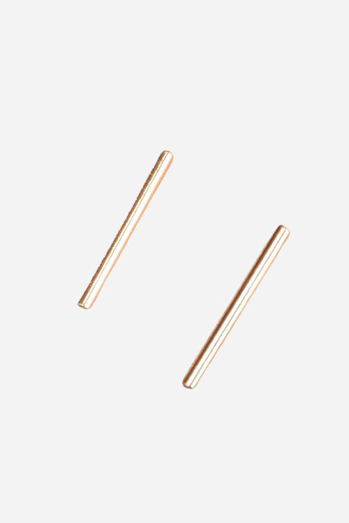 Farrah B Raise The Bar Ear Threaders in Gold
