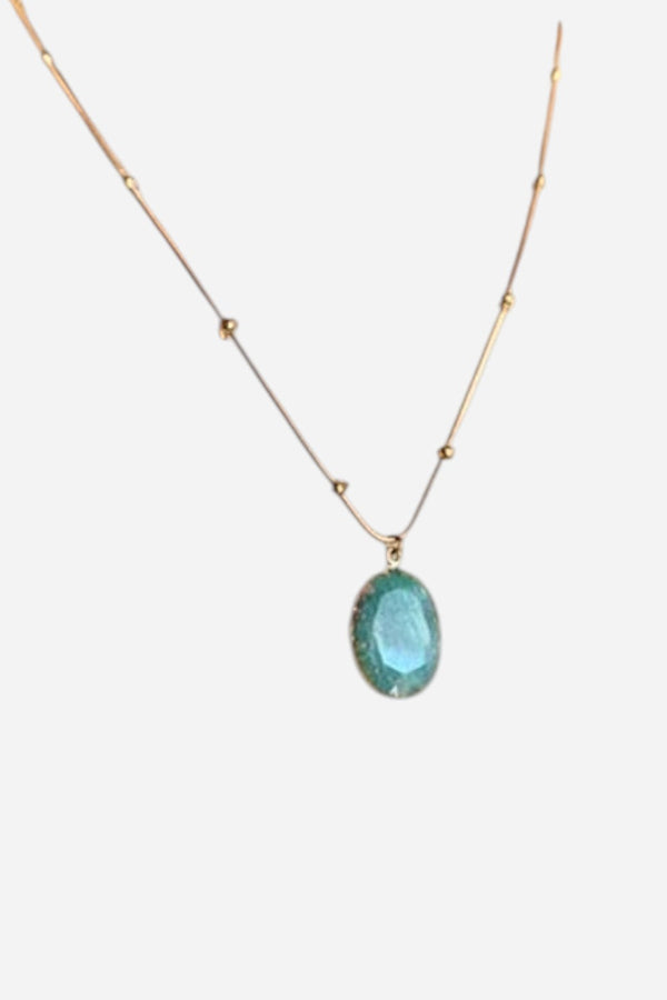 Farrah B Rock Solid Amazonite Necklace