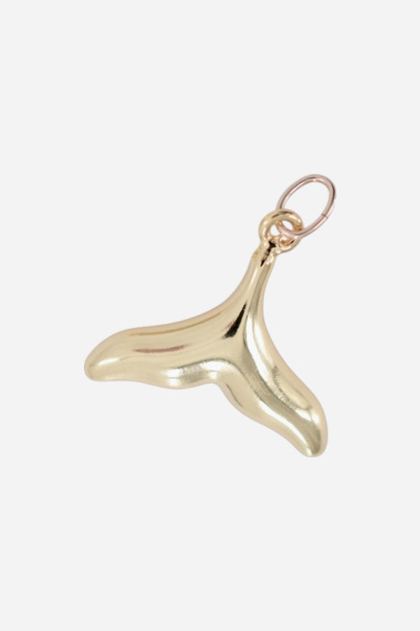 Farrah B Solid Gold Mermaid Tail Charm