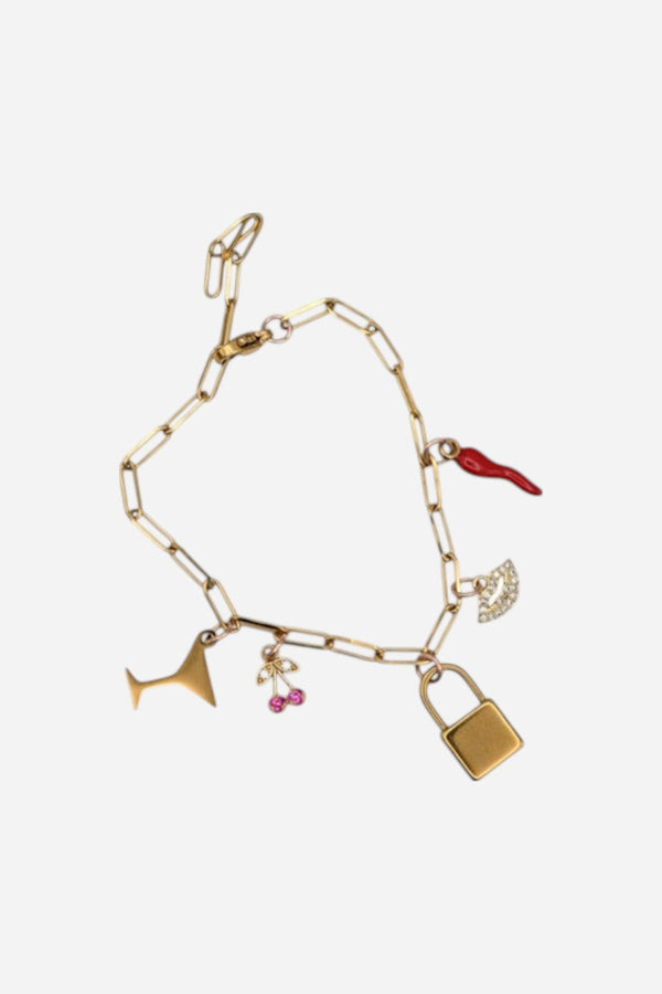 Farrah B Sugar & Spice Charm Bracelet