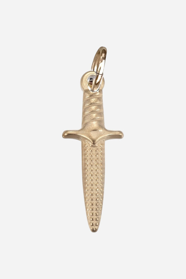 Farrah B Sword Charm - Gold