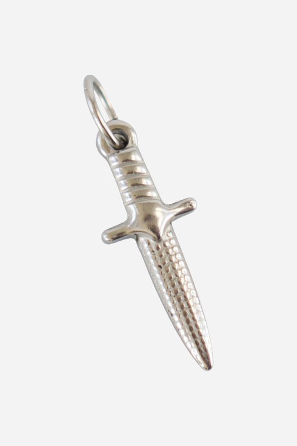 Farrah B Sword Charm - Silver