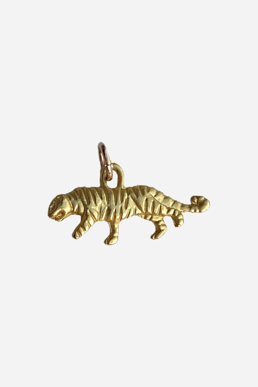 Farrah B Tiger Body Charm - Gold – front view