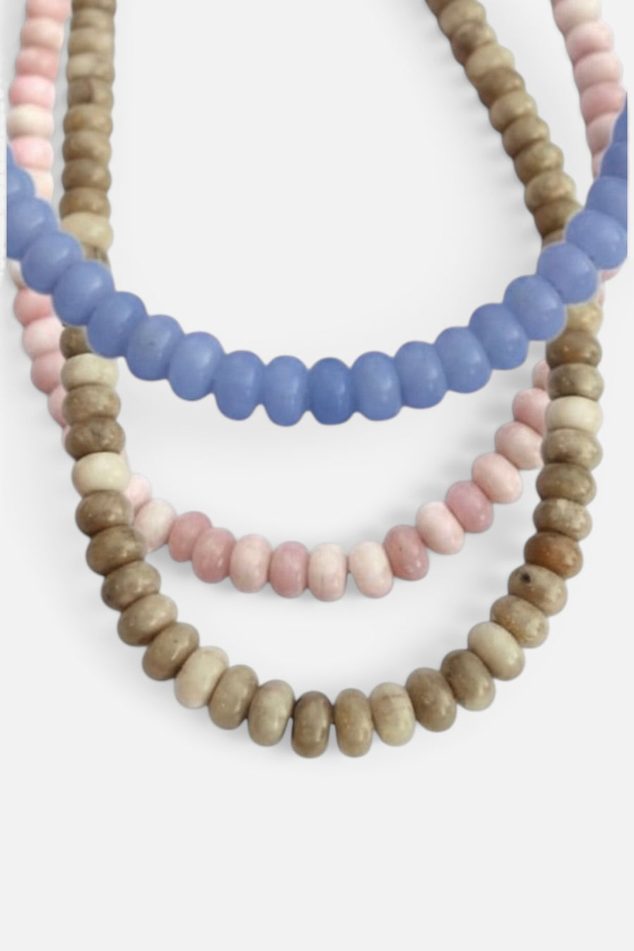 Farrah B Top Shelf Beaded Necklaces in Brown – alternate