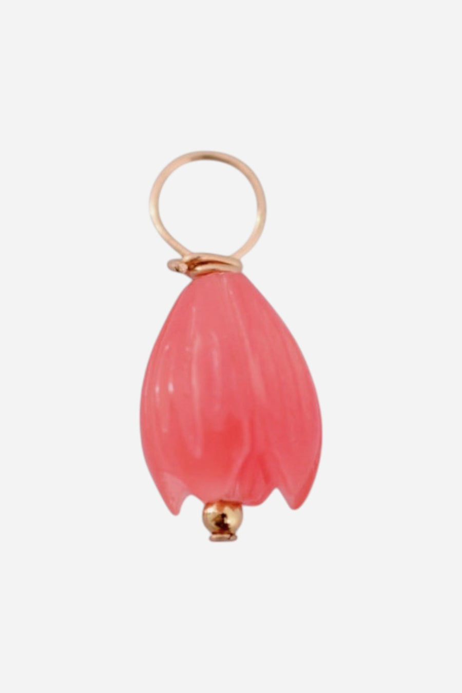 Farrah B Tulip Bead Charm – front view