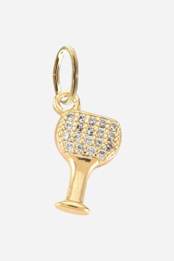 Farrah B Wine Glass Charm
