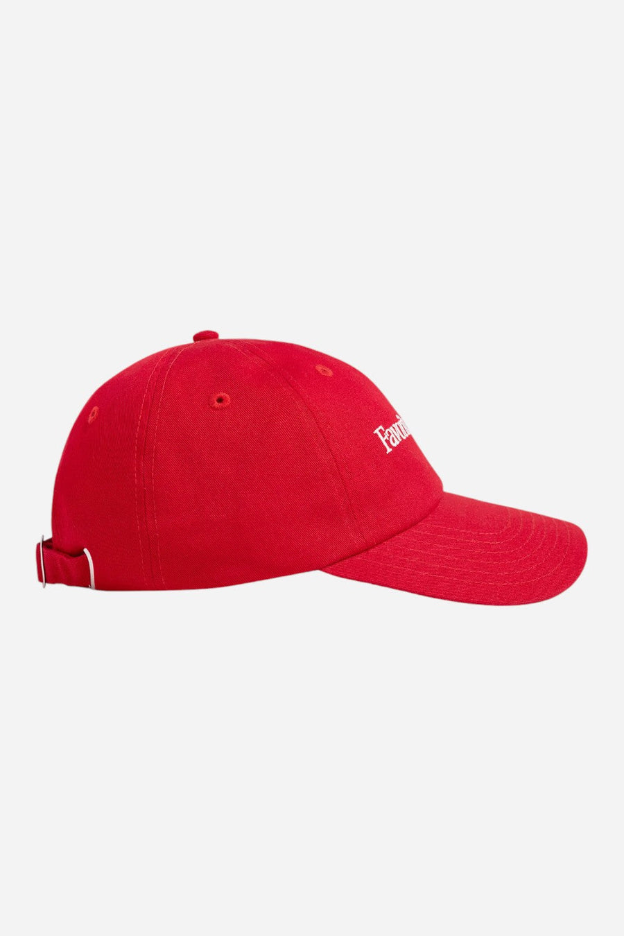 Favorite Daughter Classic Logo Baseball Hat Red – side view