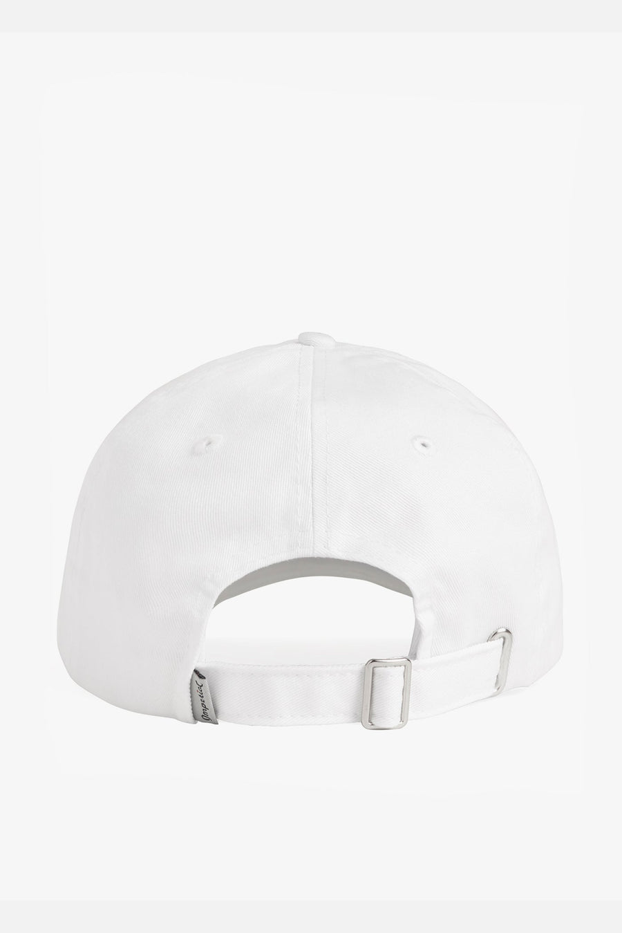Favorite Daughter Classic Logo Baseball Hat in White – side view
