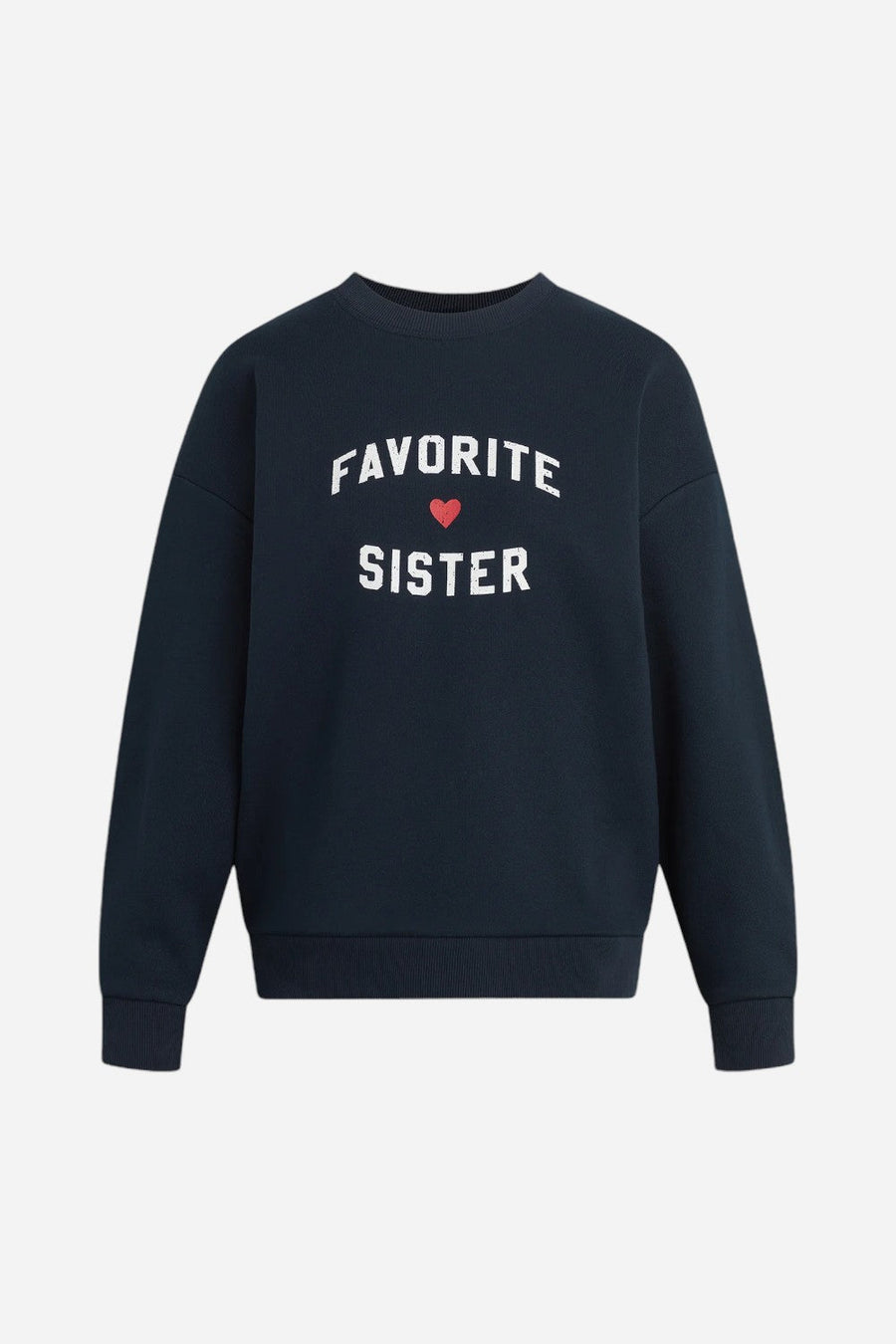 Favorite Daughter Favorite Sister Heart Logo Sweatshirt – front view