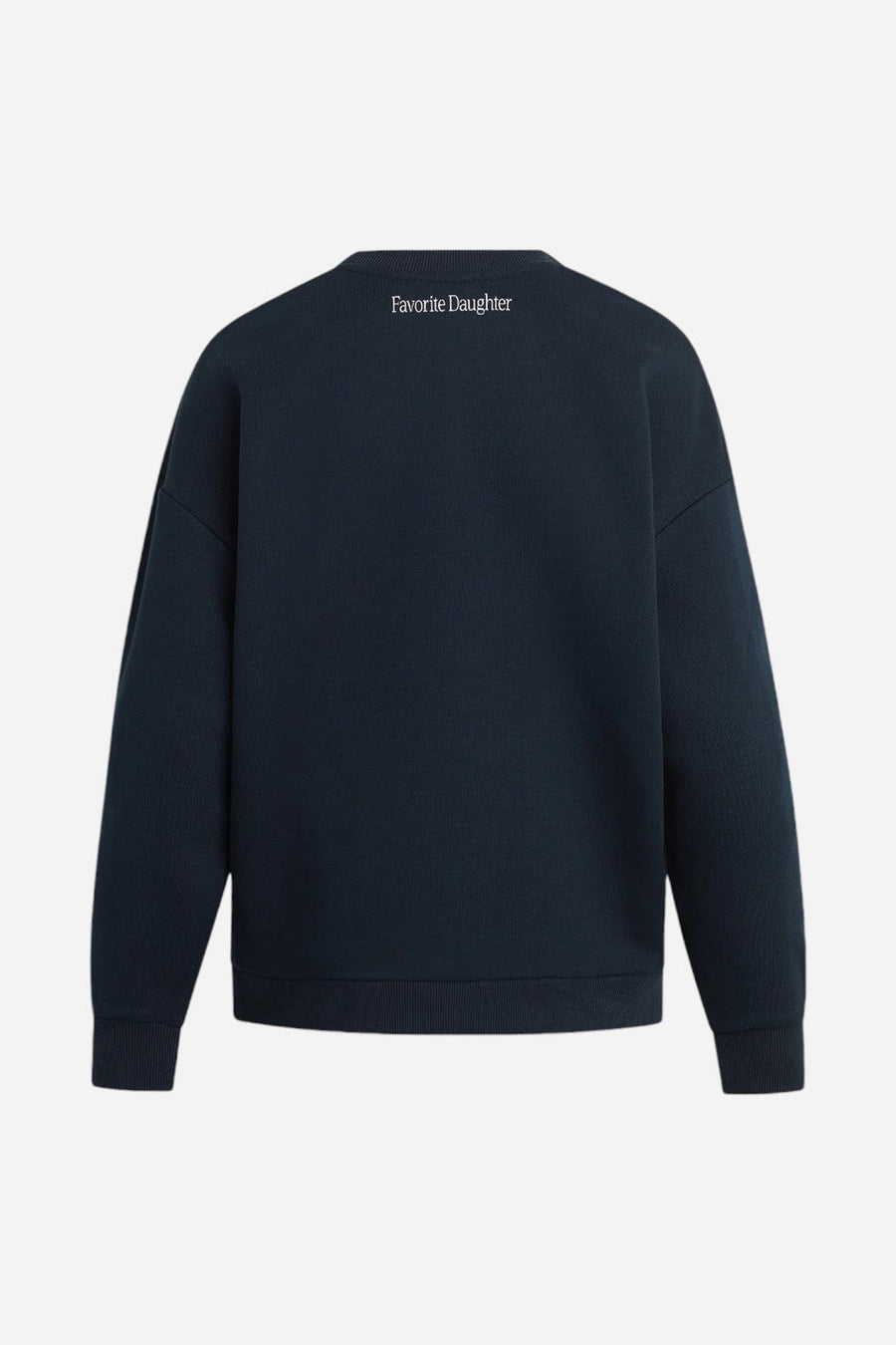 Favorite Daughter Favorite Sister Heart Logo Sweatshirt – back view