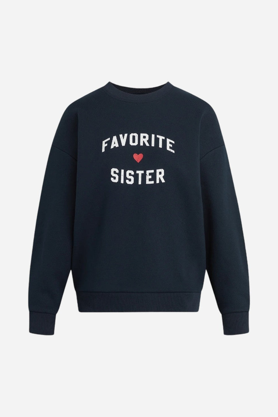 Favorite Daughter Favorite Sister Heart Logo Sweatshirt – front view
