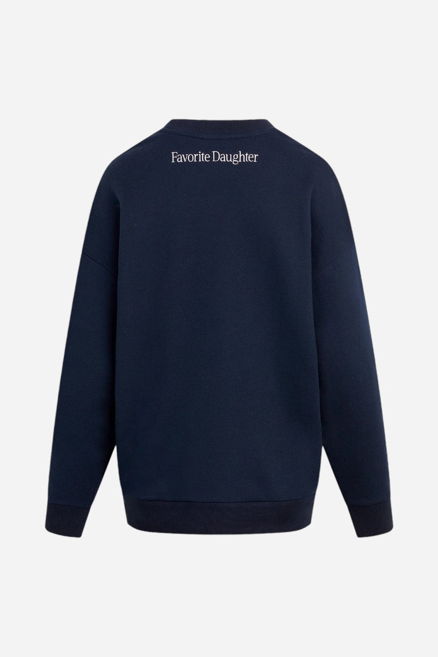 Favorite Daughter Go Sports Sweatshirt Navy – back view
