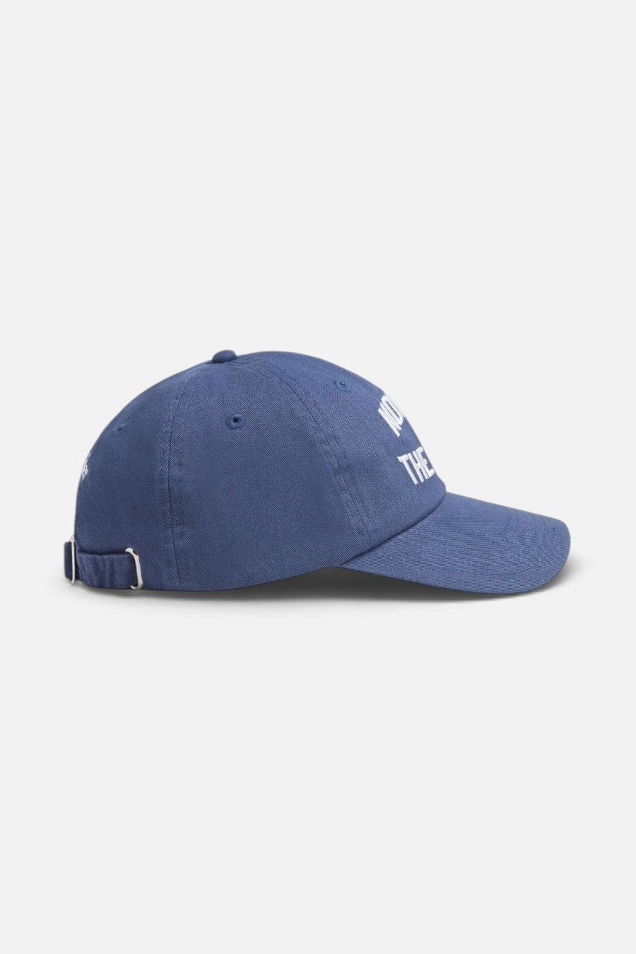 Favorite Daughter Mom of the Year Baseball Hat in Navy – side view