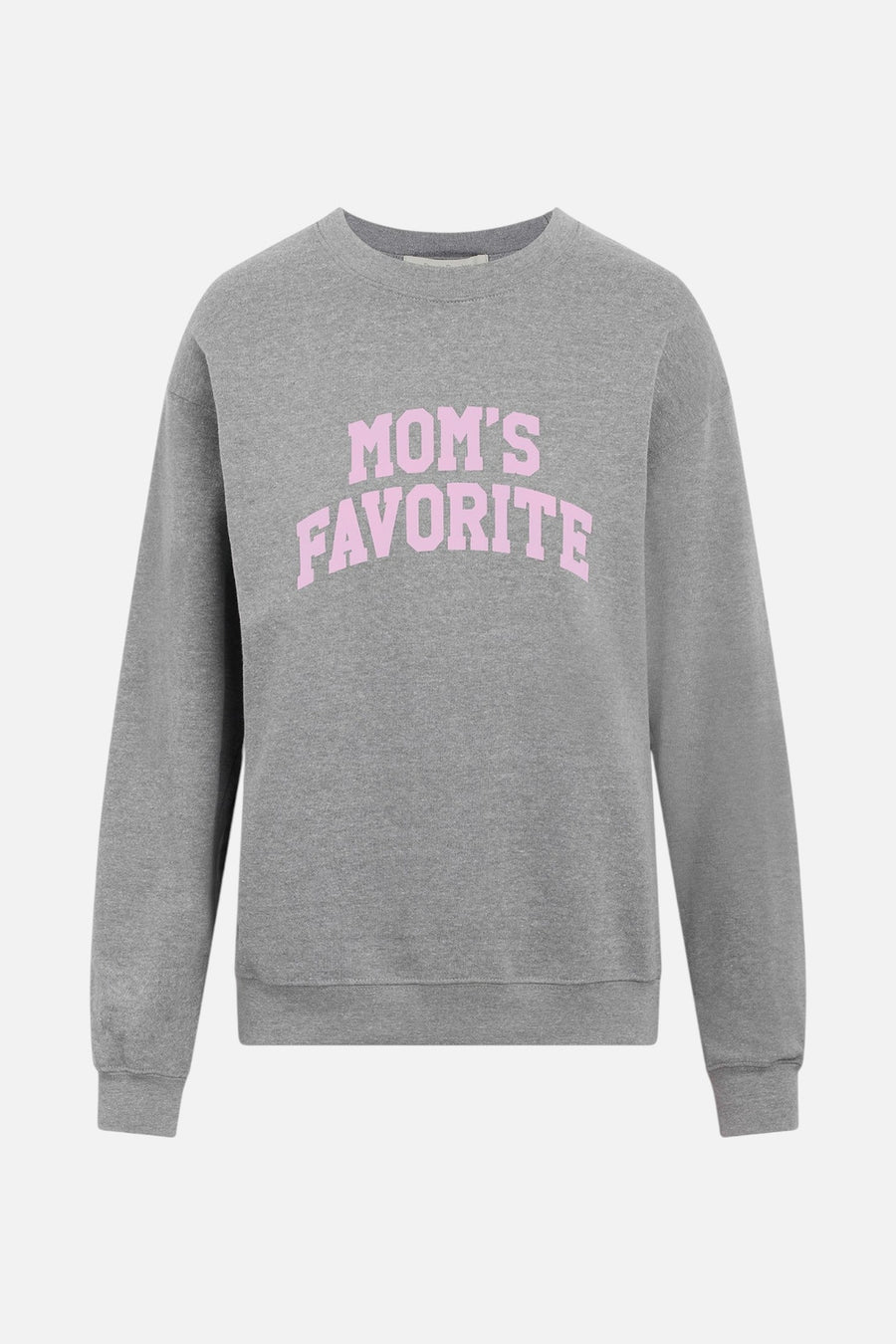 Favorite Daughter Mom's Favorite Sweatshirt in Heather Grey – front view