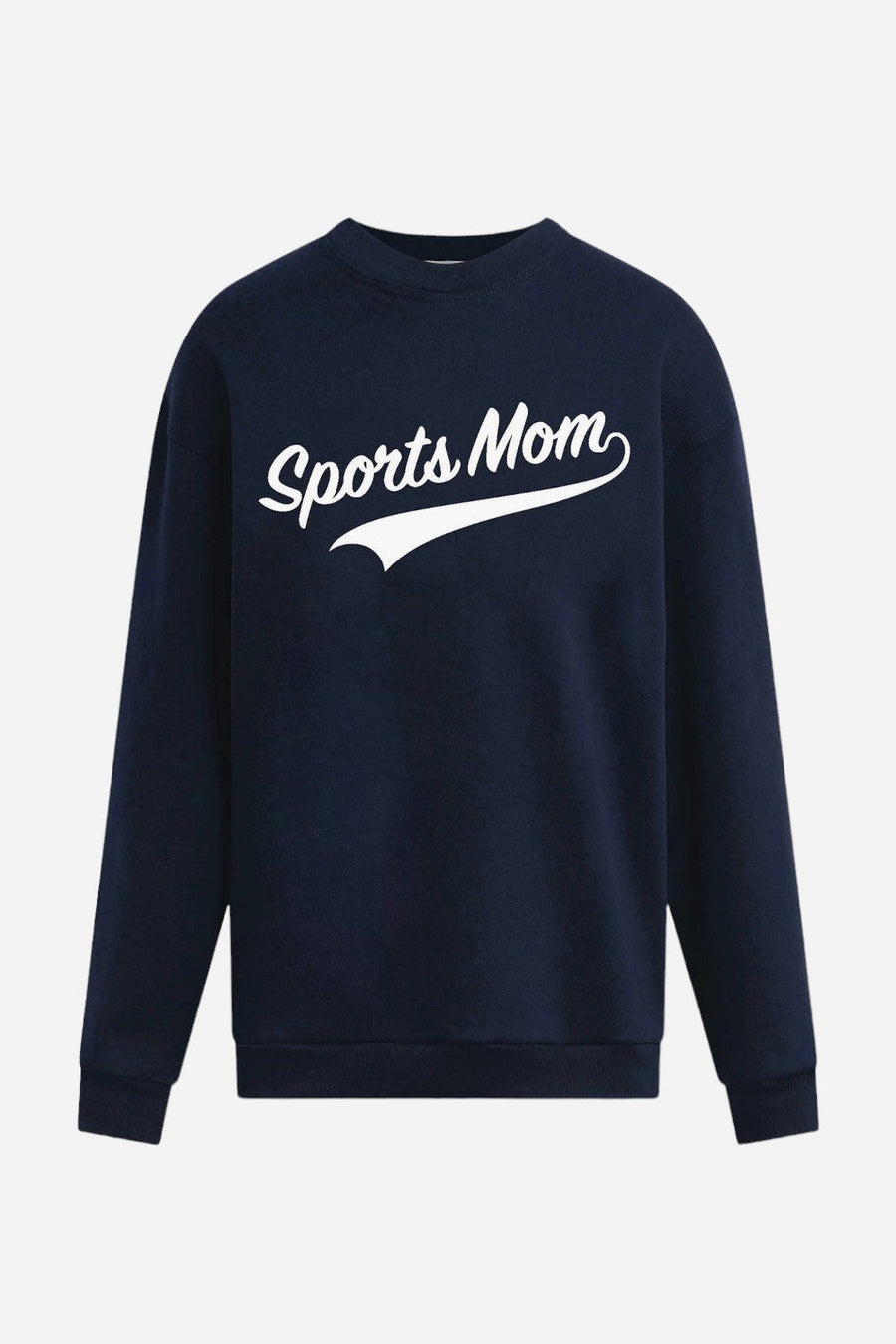 Favorite Daughter Sports Mom Sweatshirt in Navy – front view