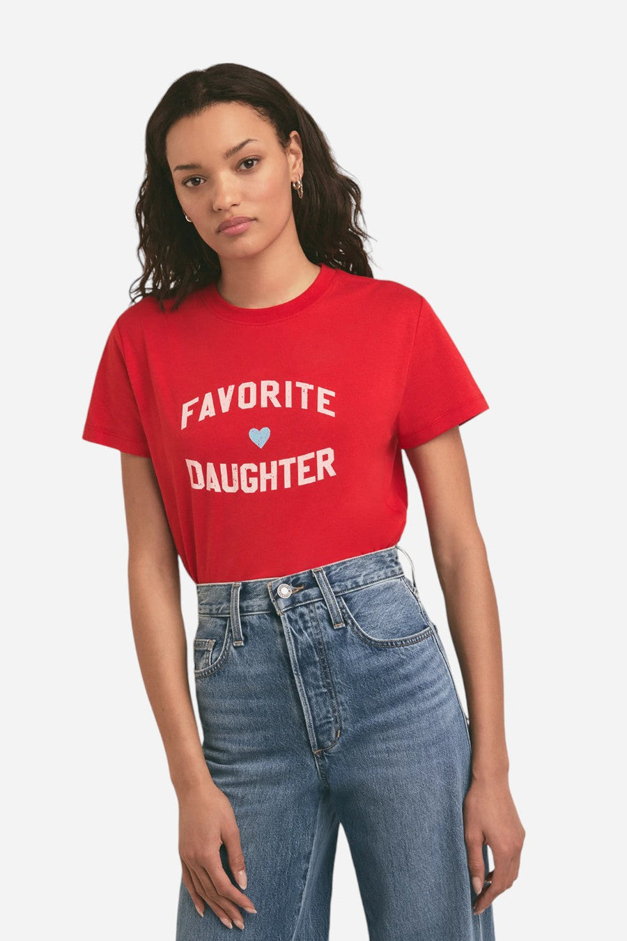Favorite Daughter Tee Haute Rouge – side view