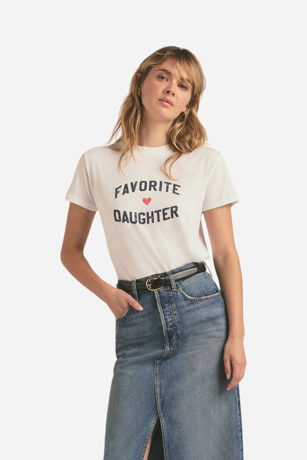Favorite Daughter Tee in White