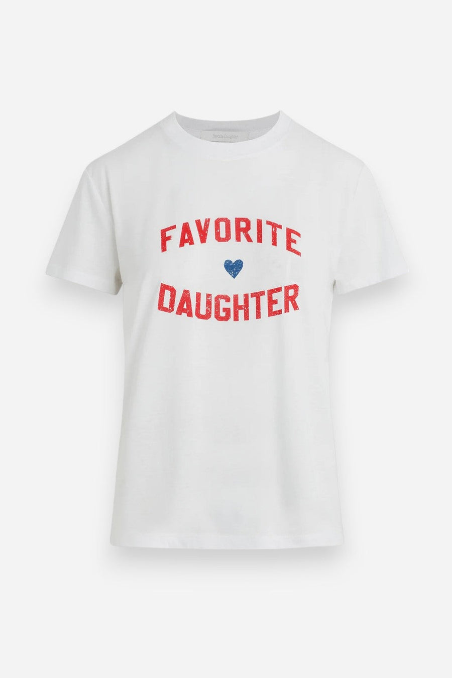 Favorite Daughter Tee White Rouge – side view